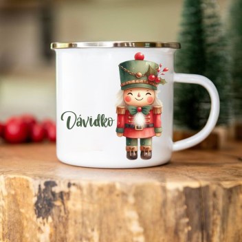 ideatree, vianočný hrnček, smaltovaný hrnček, detský hrnček, plecháčik, hrnček s menom, personalizovaný hrnček, lubene, nové mesto nad váhom