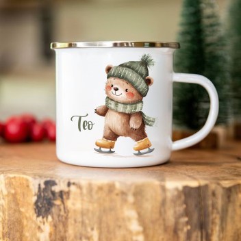 ideatree, vianočný hrnček, smaltovaný hrnček, detský hrnček, plecháčik, hrnček s menom, personalizovaný hrnček, lubene, nové mesto nad váhom