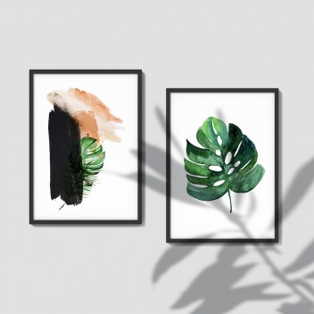 ideatree, plagát, obraz, obrázok, obraz, monstera, greenery, uv tlač, desenio, nové mesto nad váhom