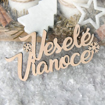 ideatree, vianočné dekorácie, vianoce, výrez veselé vianoce, vianočný veniec, materiál, polotovar, drevený výrez, nové mesto nad váhom