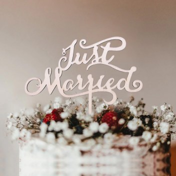 Zápich na tortu - Just Married